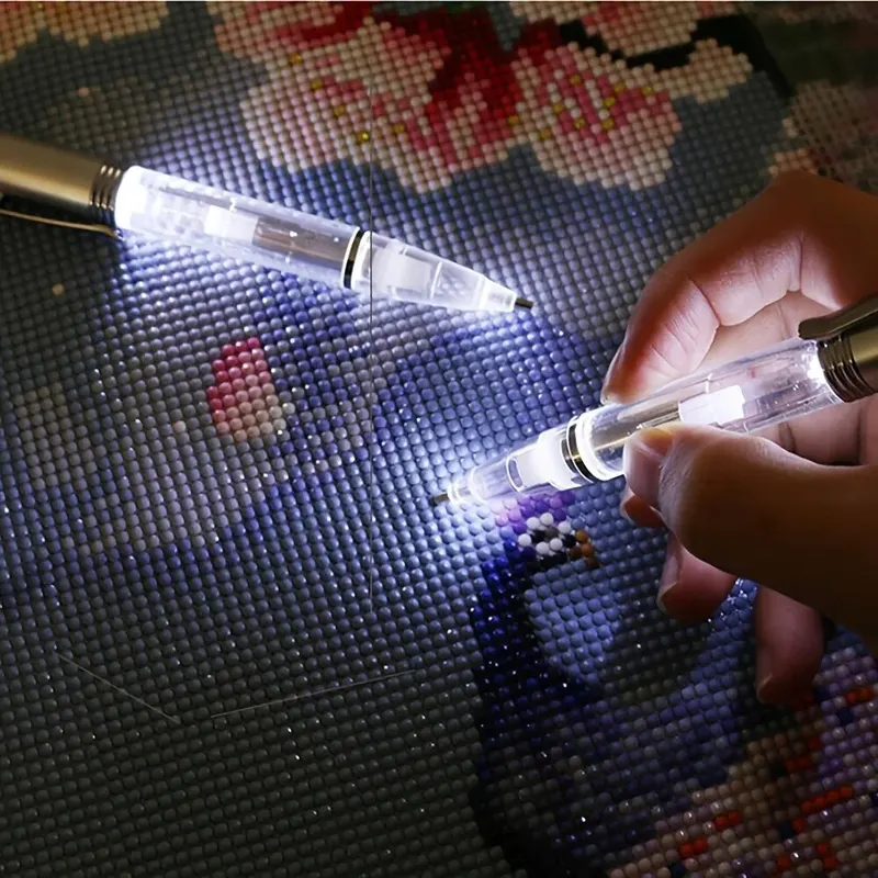 Embroidery Artwork - Lápiz de Diamantes con Luz LED,