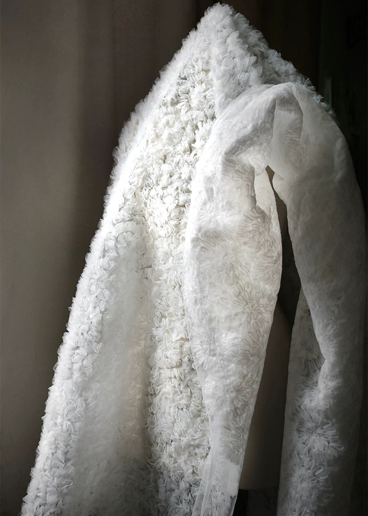Embroidery Net Fabric - 1 yarda de tela de bordado