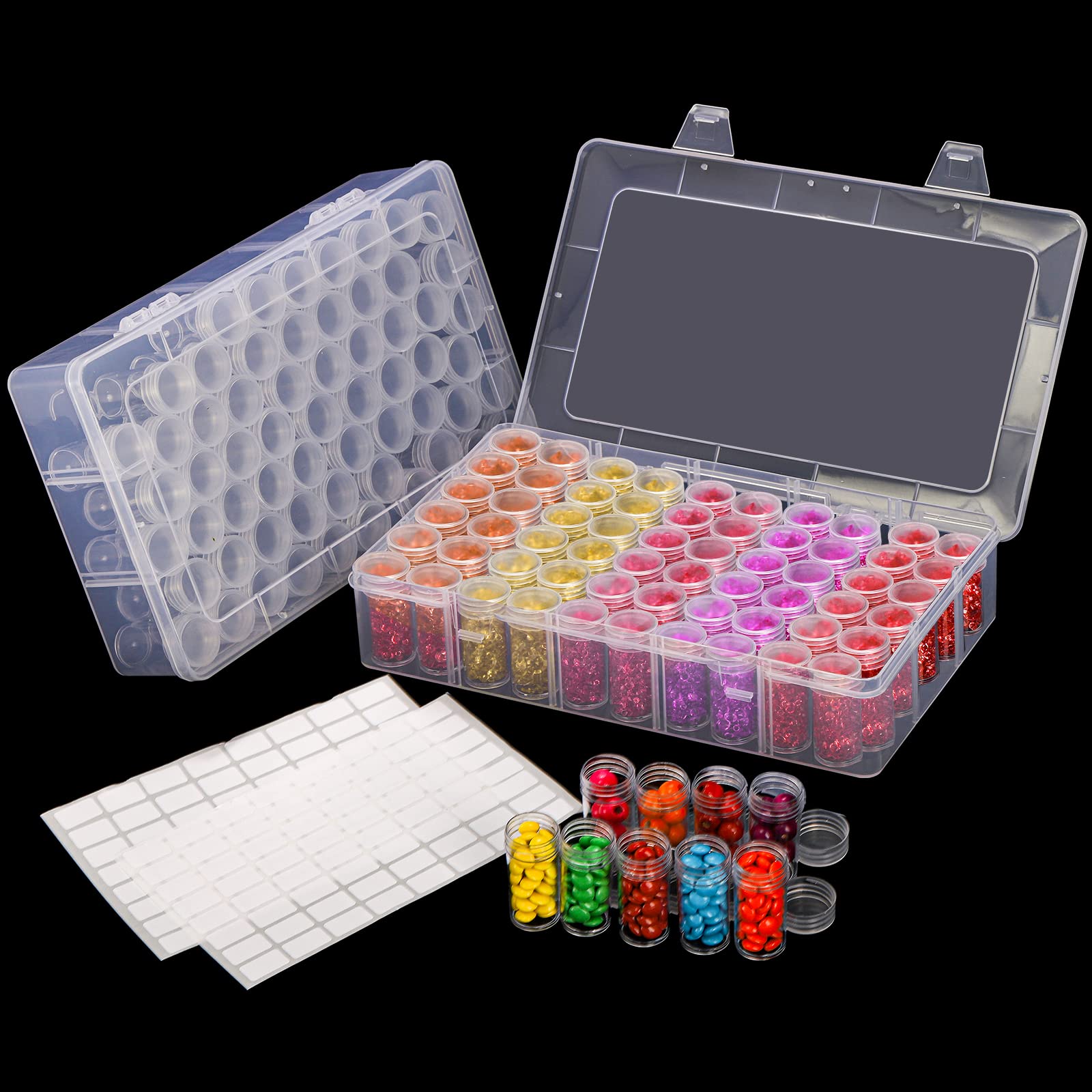 Embroidery Kit Starter - Caja de Almacenamiento de Plástico con