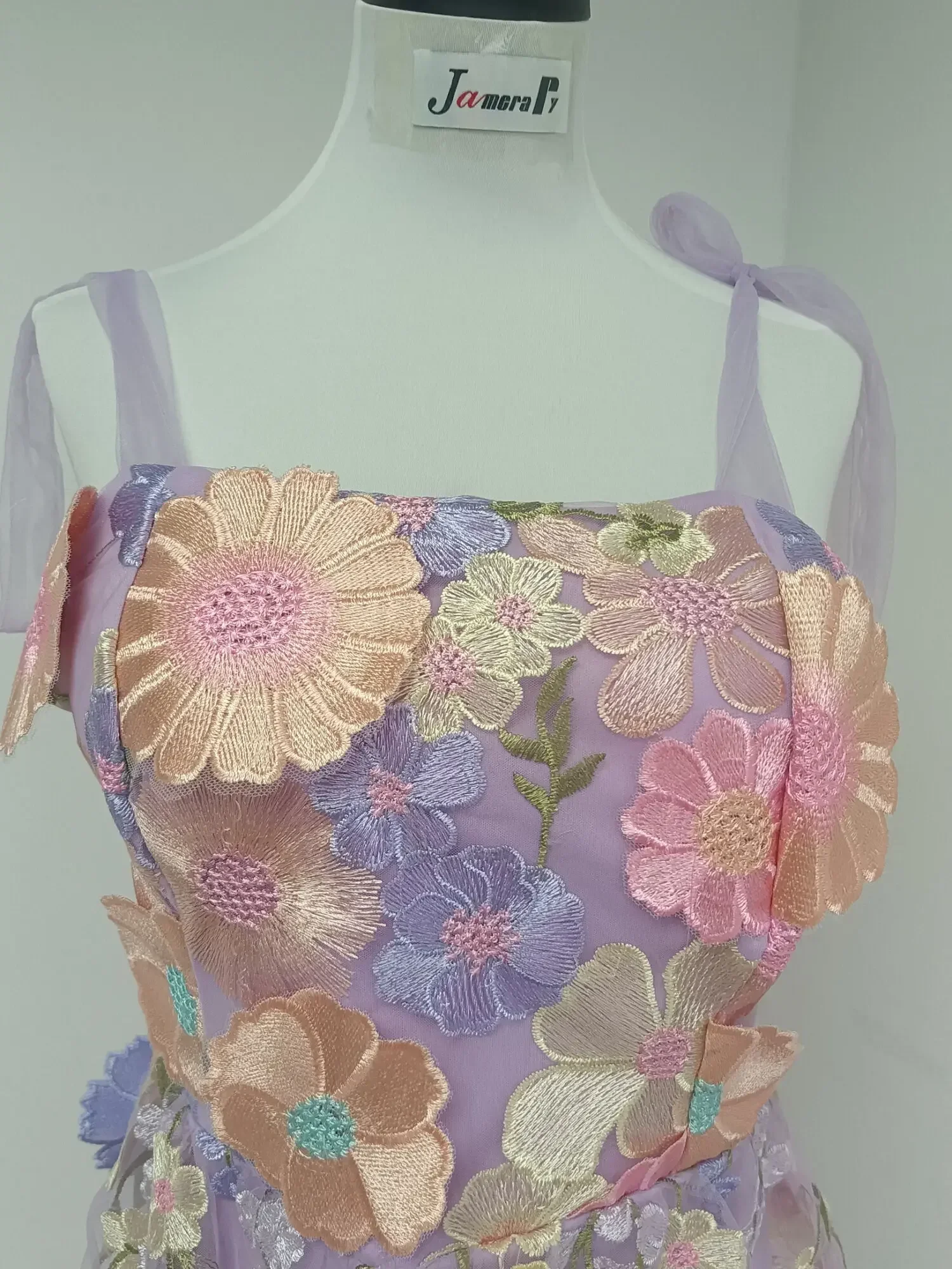 Embroidery Zara - Diseñadores de marca vestido de fiesta