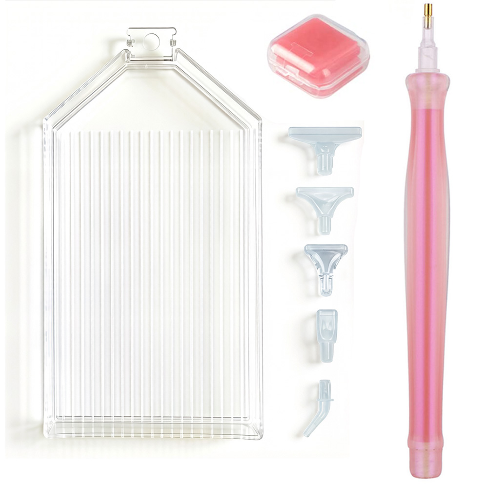 Embroidery Kit Starter - Accesorios para Pintura de Diamantes, Set