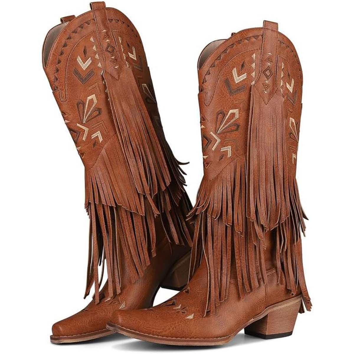 Embroidery Design Free - Botas de media pantorrilla para mujer,