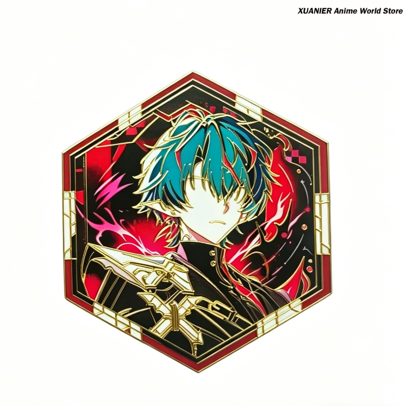 Insignia Metálica de Anime Ark - Embroidery Garment reseña y precio