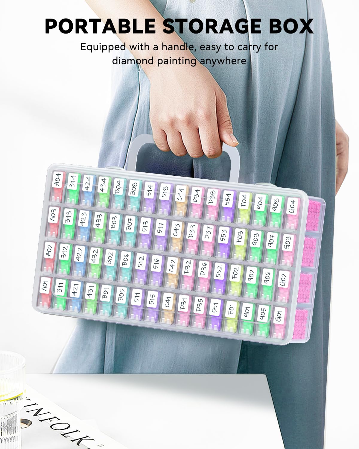 Caja de Almacenamiento para He - Embroidery Kit Starter reseña y precio