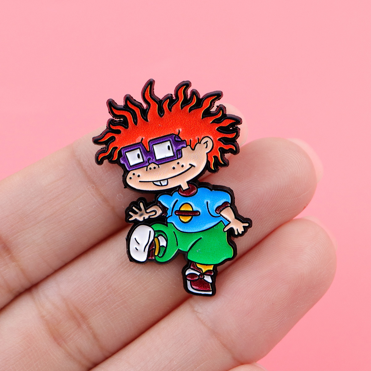 Broche de Rugrats, pin para ro - Embroidery Garment reseña y precio