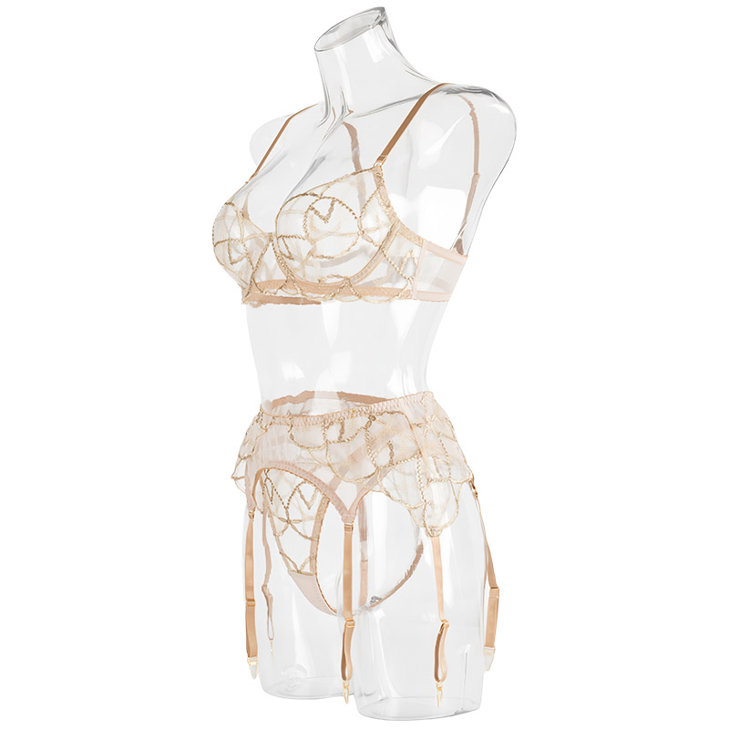 Conjunto de Lencería Sexy para - Embroidery Ring reseña y precio