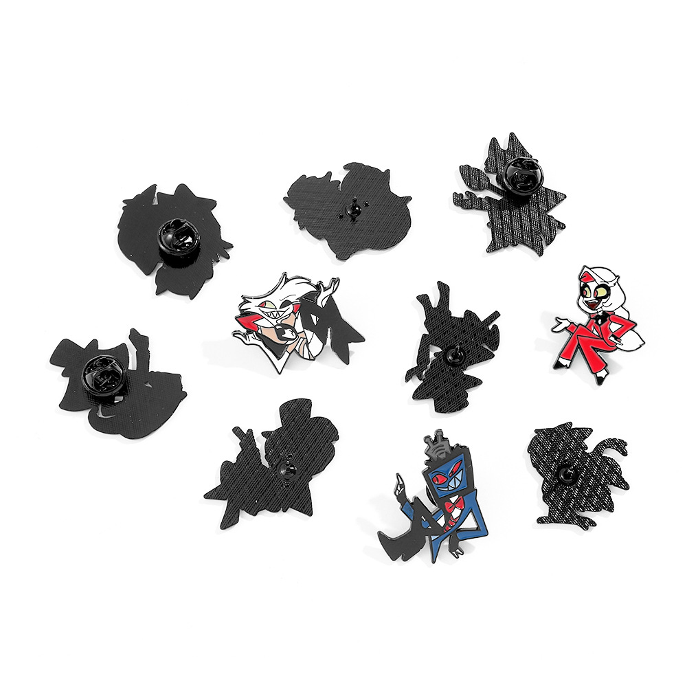 Broches de Esmalte de Hazbin H - Embroidery Garment reseña y precio