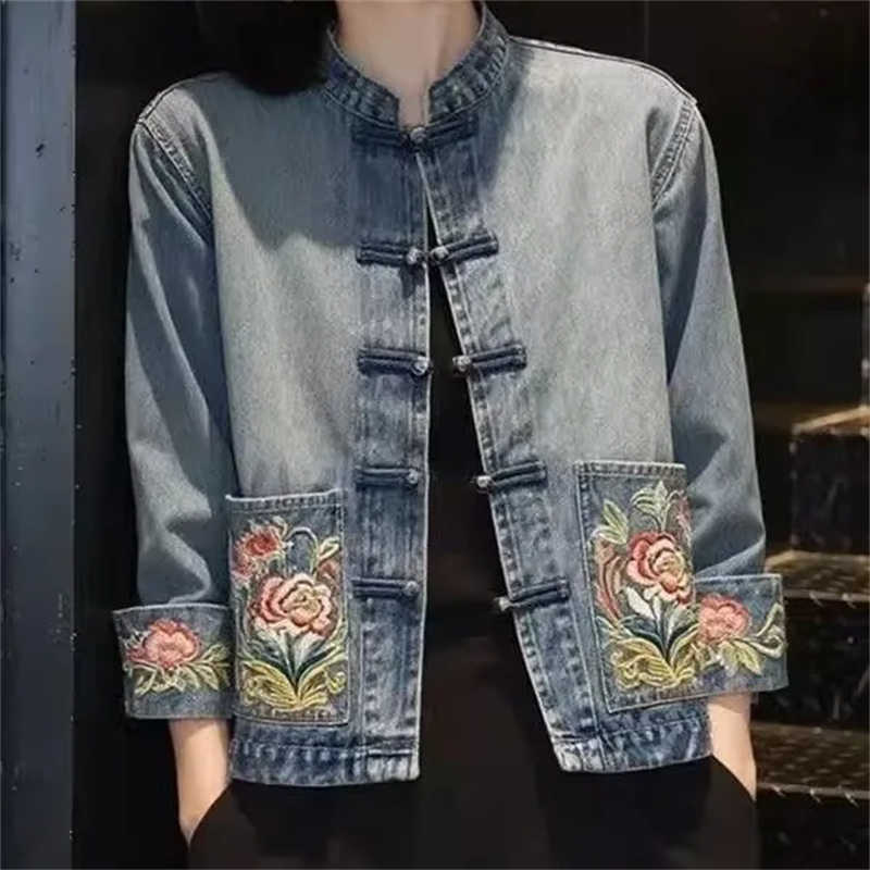 Chaqueta Vaquera Bordada Hermo - Embroidery Jeans reseña y precio