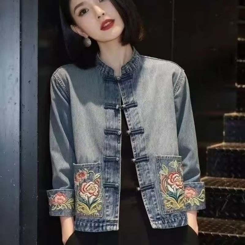 Chaqueta Vaquera Bordada Hermo - Embroidery Jeans reseña y precio