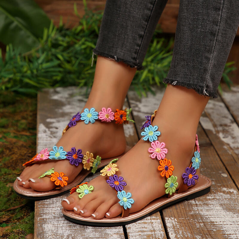 Sandalias de Diseño Bohemio co - Embroidery Design Free reseña y precio