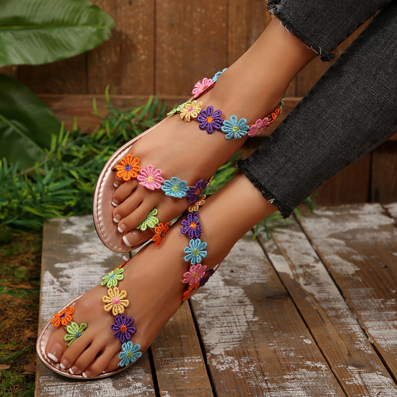Sandalias de Diseño Bohemio co - Embroidery Design Free reseña y precio