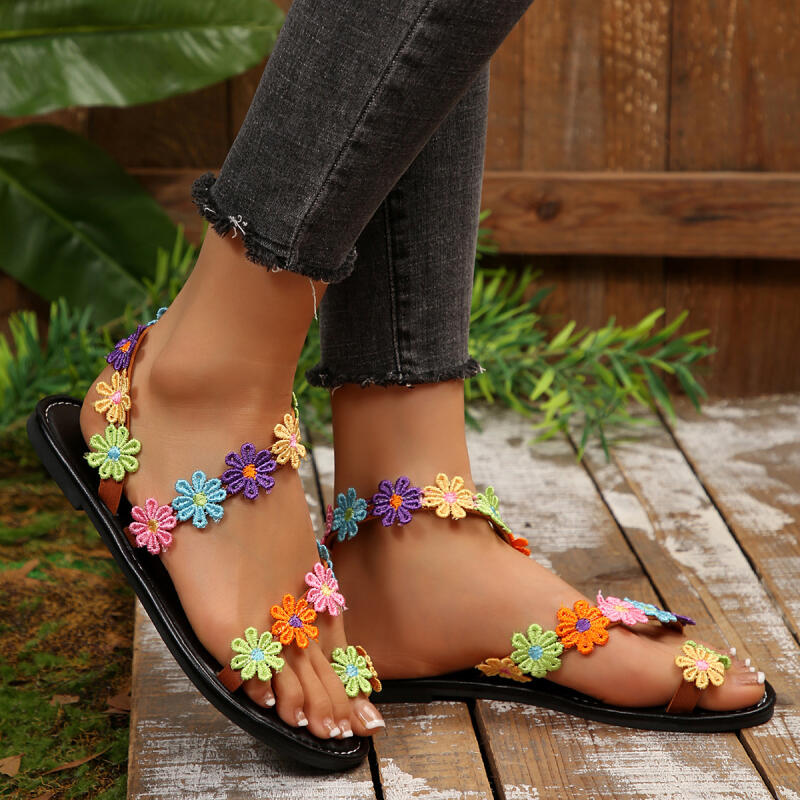 Sandalias de Diseño Bohemio co - Embroidery Design Free reseña y precio