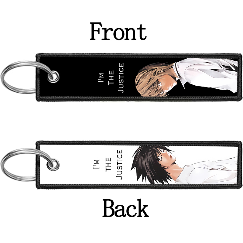 Llavero Bordado de Death Note  - Embroidery Ring reseña y precio