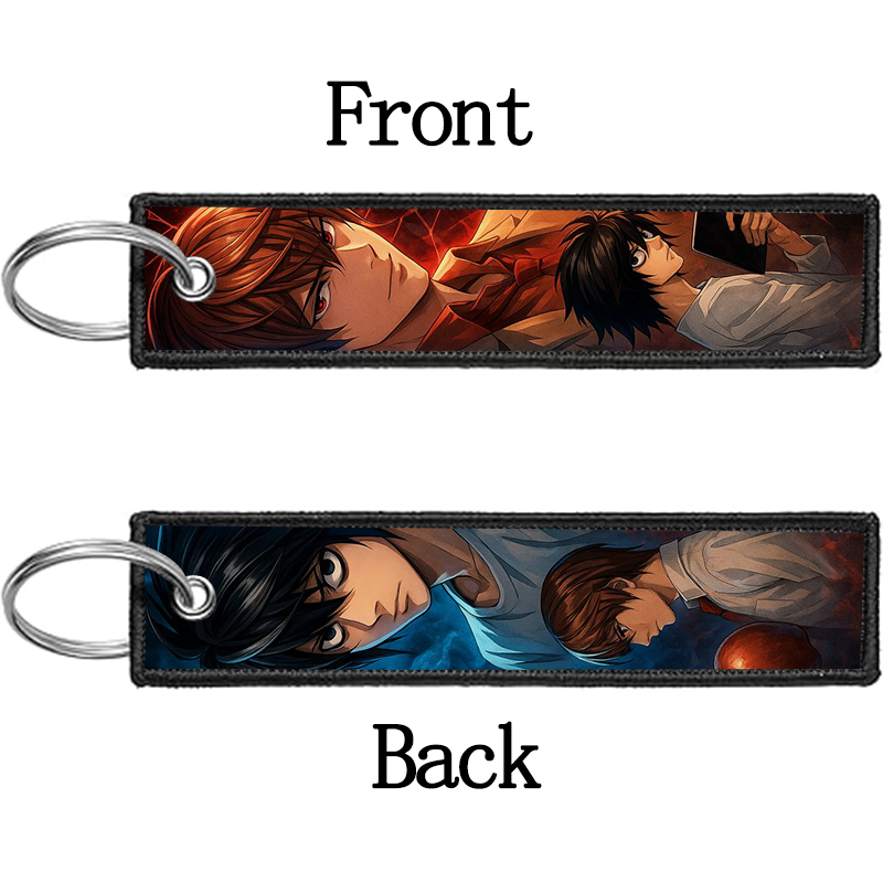 Llavero Bordado de Death Note  - Embroidery Ring reseña y precio