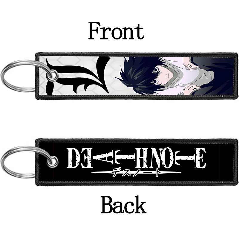 Llavero Bordado de Death Note  - Embroidery Ring reseña y precio