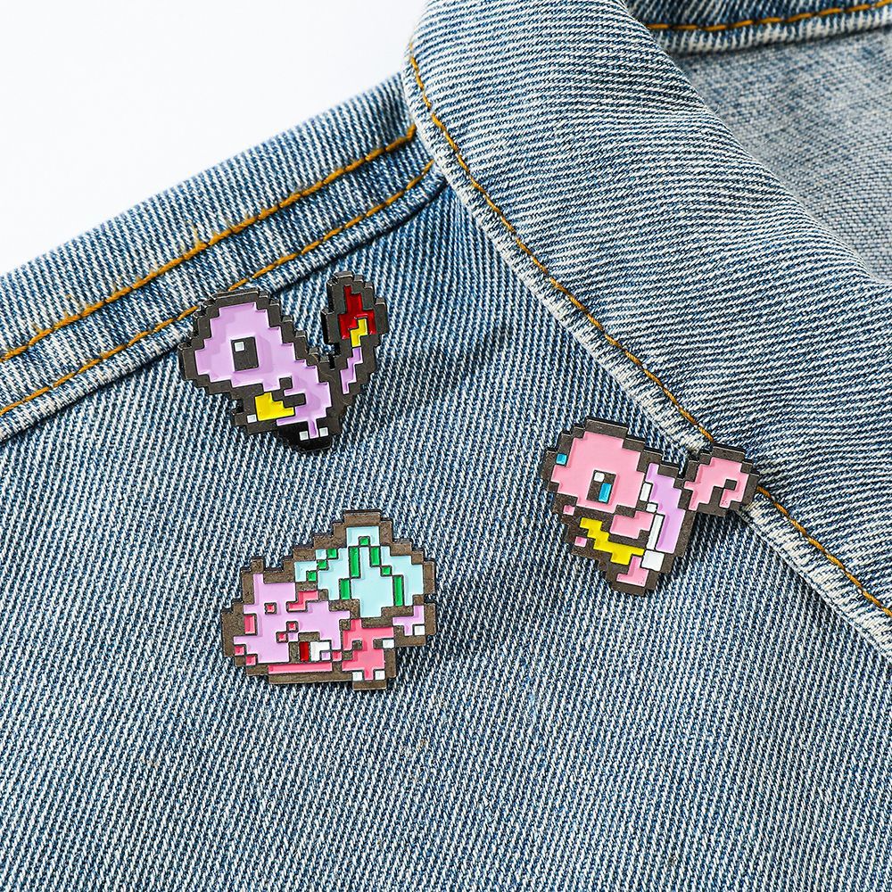 Pin de metal esmaltado de Poké - Embroidery Garment reseña y precio