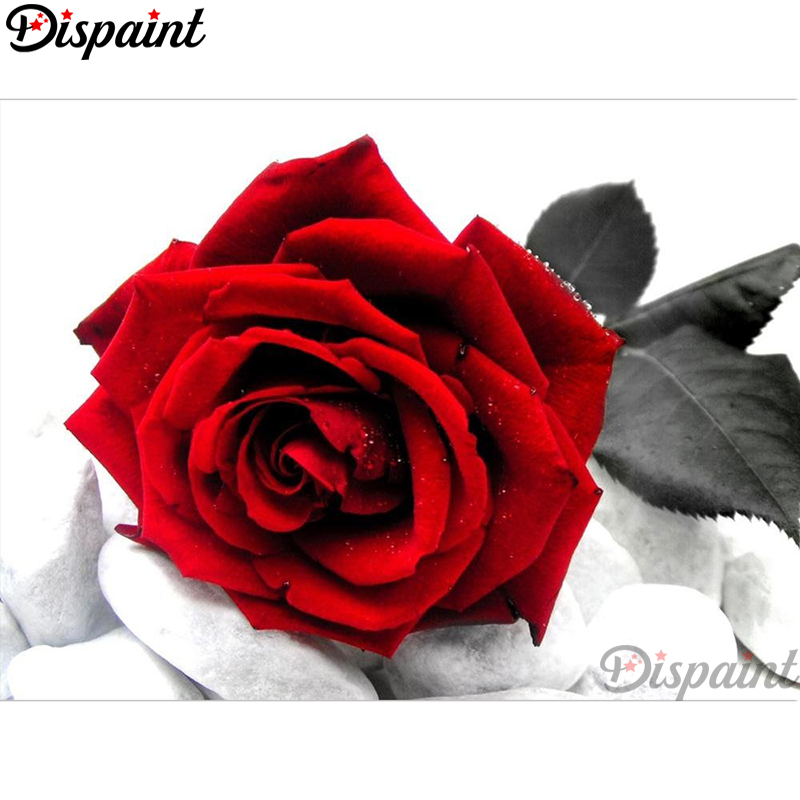 Dispaint-pintura de diamante r - Embroidery Rose Stitch reseña y precio