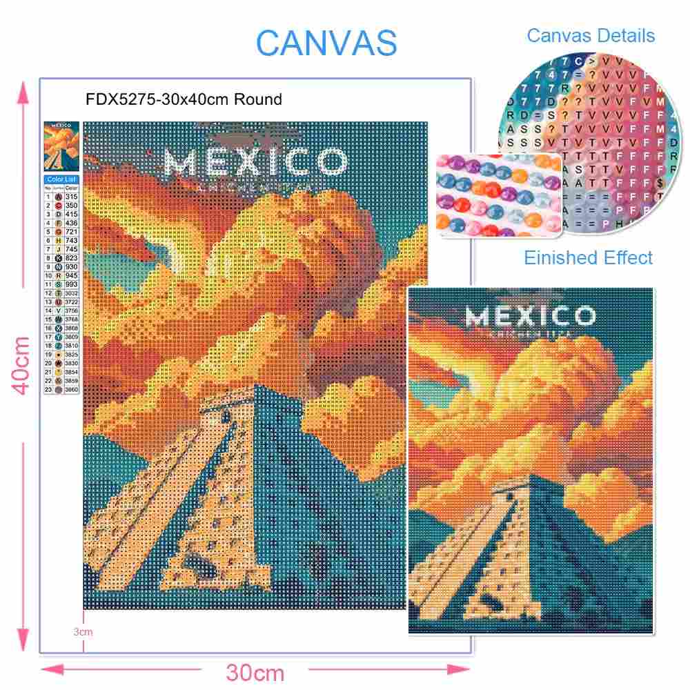 VIVID GEM Kits de Pintura de D - Embroidery Ring reseña y precio