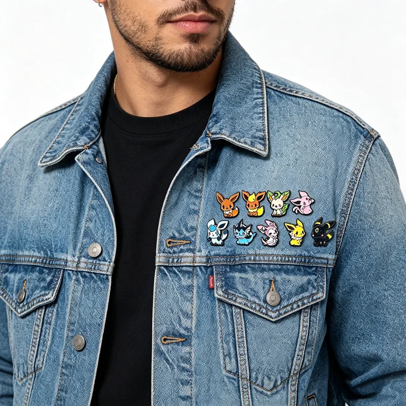 Juego de 9 broches de anime de - Embroidery Garment reseña y precio