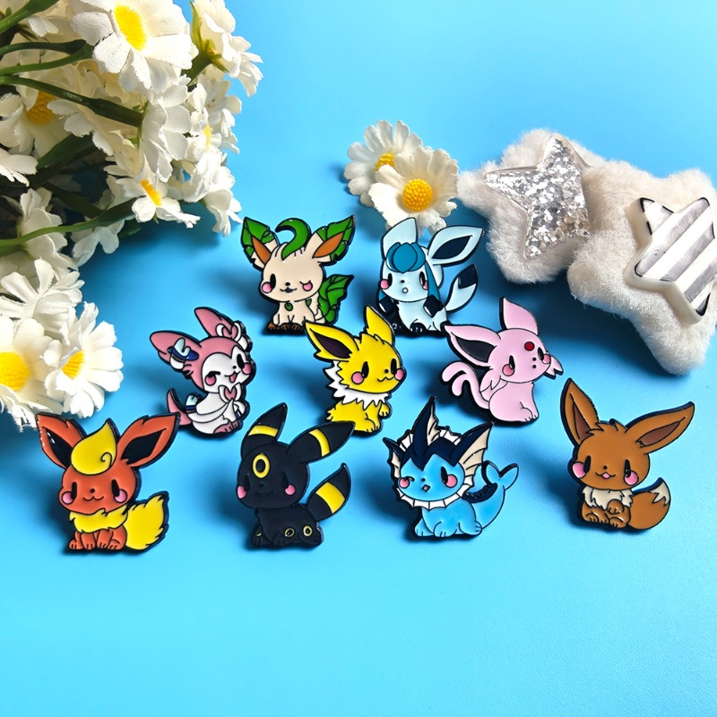 Juego de 9 broches de anime de - Embroidery Garment reseña y precio