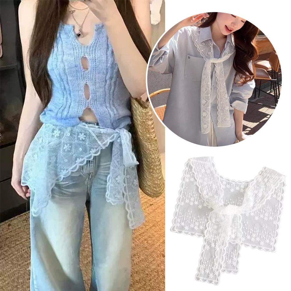 Chal de encaje francés para mu - Embroidery Tshirt reseña y precio