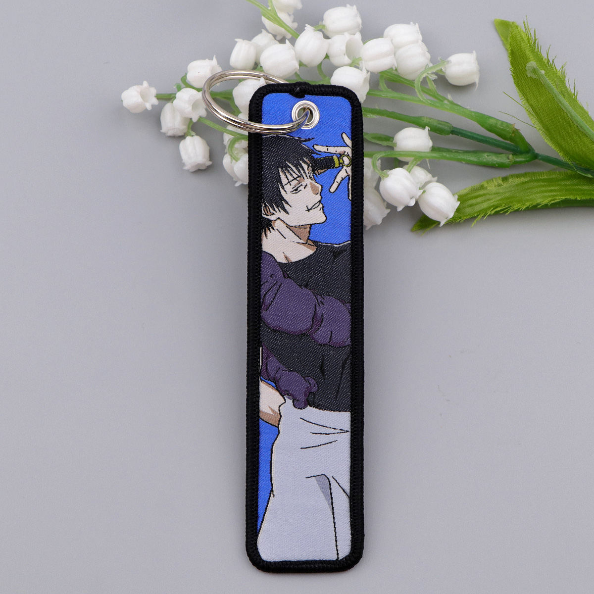 1PCS Llavero de Anime Japonés  - Embroidery Ring reseña y precio