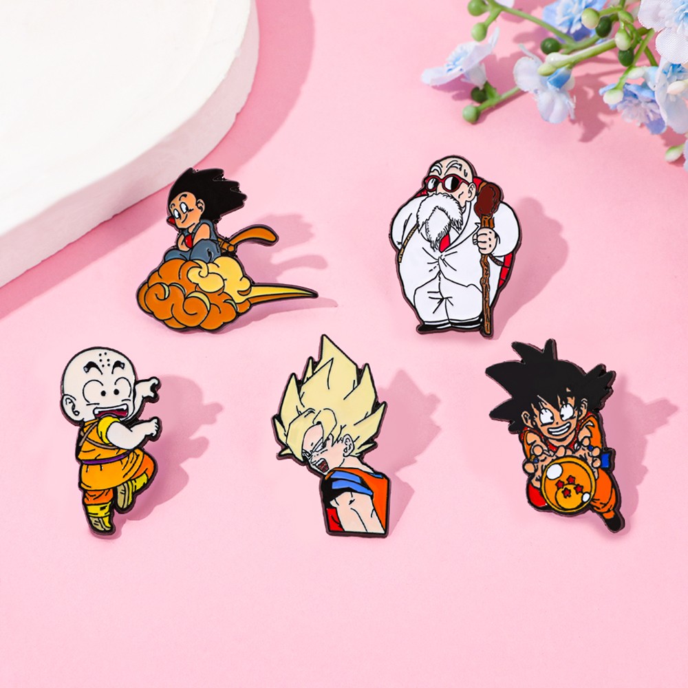 5 Broches Clásicos de Anime Po - Embroidery Garment reseña y precio