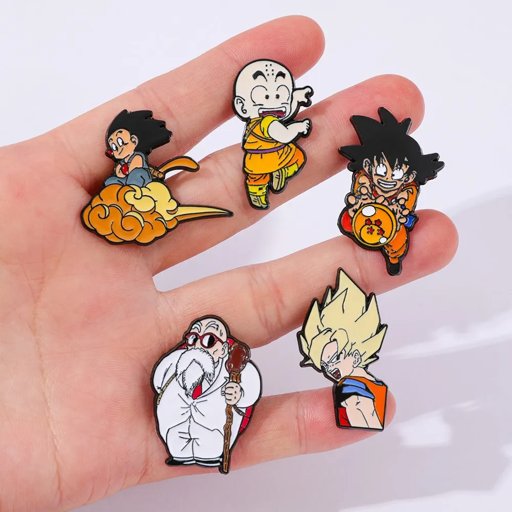 5 Broches Clásicos de Anime Po - Embroidery Garment reseña y precio