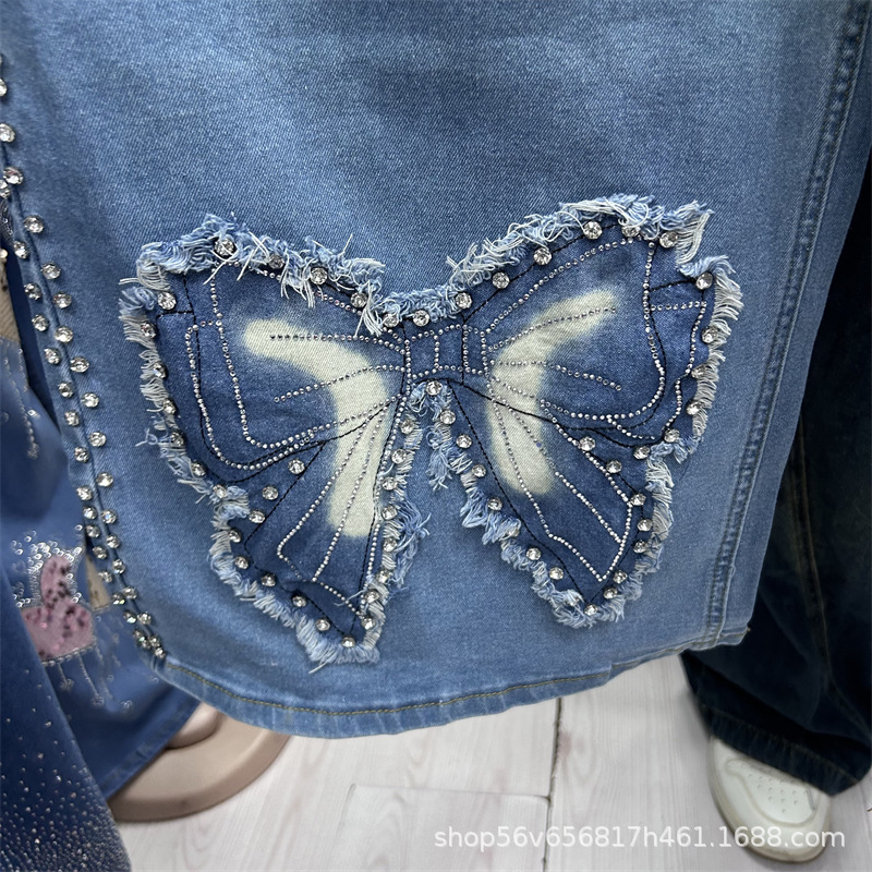 Nuevo conjunto de dos piezas h - Embroidery Jeans reseña y precio