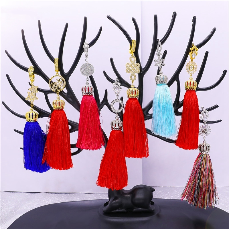 Juya-pendientes de alambre Cha - Embroidery Artwork reseña y precio