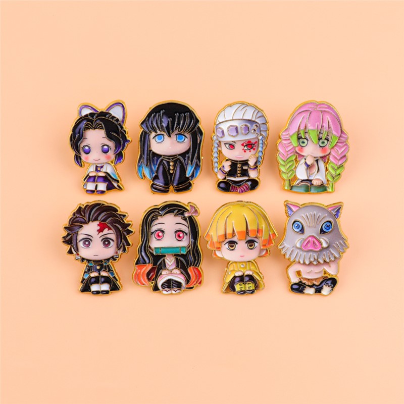 Pins de esmalte de personajes  - Embroidery Garment reseña y precio