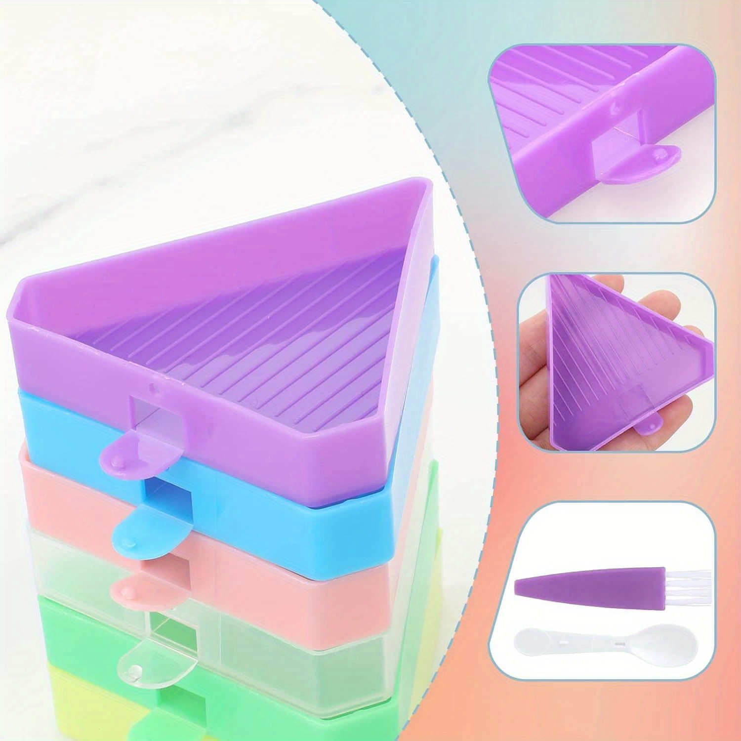 Juego de 9 Bandejas Nuevas par - Embroidery Kit Starter reseña y precio