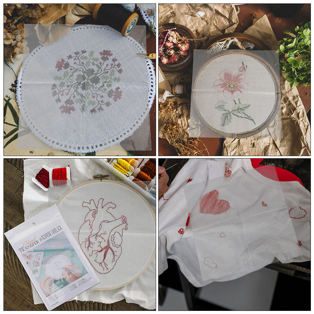Juego de 8 Hojas de Papel de T - Embroidery Tshirt reseña y precio