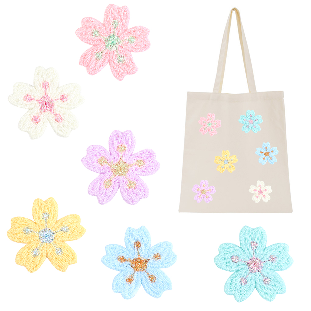 20 unids/lote colorido 2,4 cm  - Embroidery Flower Pattern reseña y precio