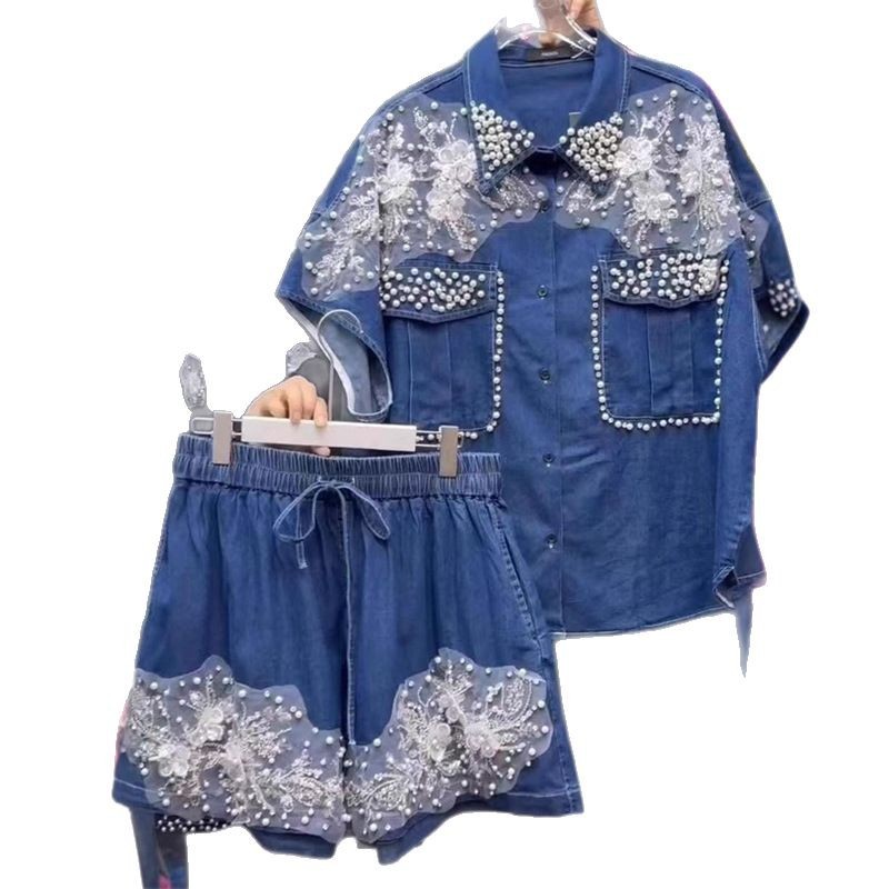 Mujeres Diamantes Frisado Flor - Embroidery Jeans reseña y precio