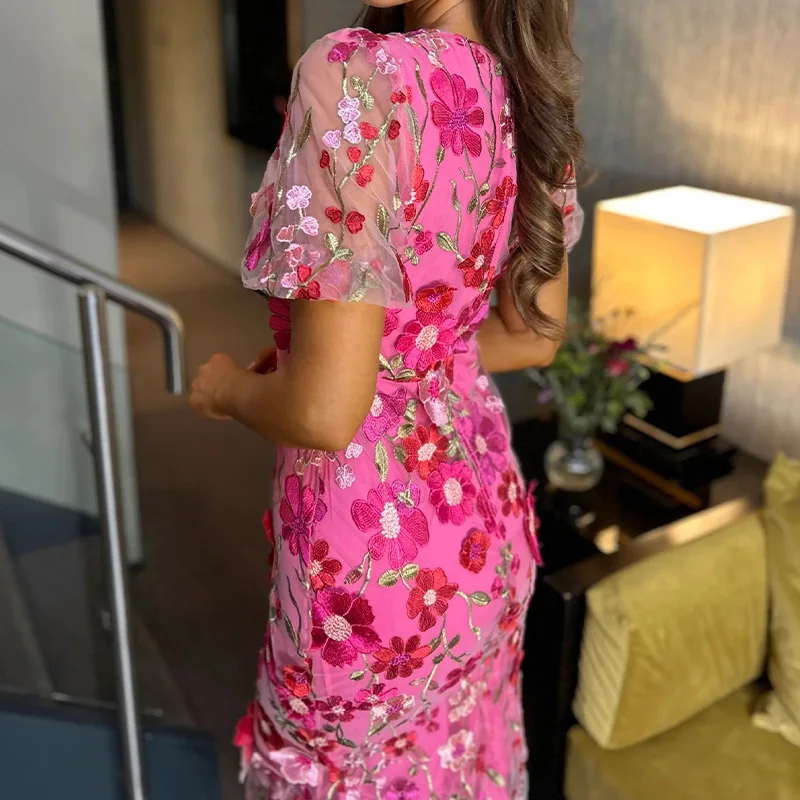 Vestido de mujer High Street 2 - Embroidery Zara reseña y precio